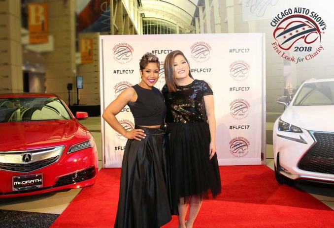 A snapshot from last year's First Look for Charity with the Chicago Auto Show