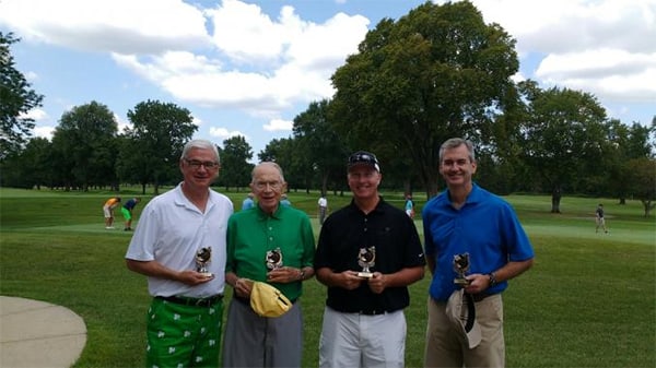 Dr. Kopecky at golf outing