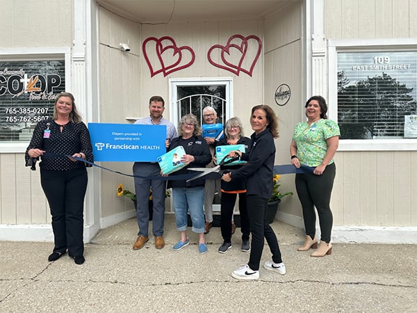 A ribbon cutting ceremony was recently held at the new Benton County Diaper Pantry in Oxford.